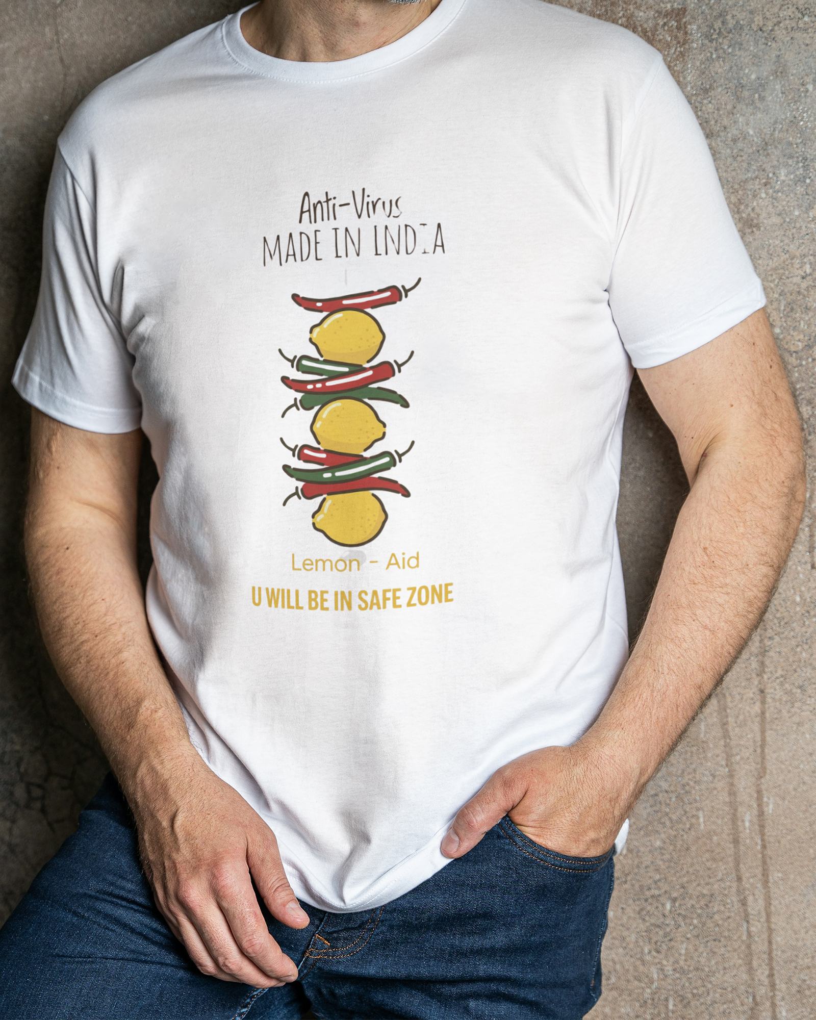 Anti Virus Regular Fit T-Shirt for Men/Women