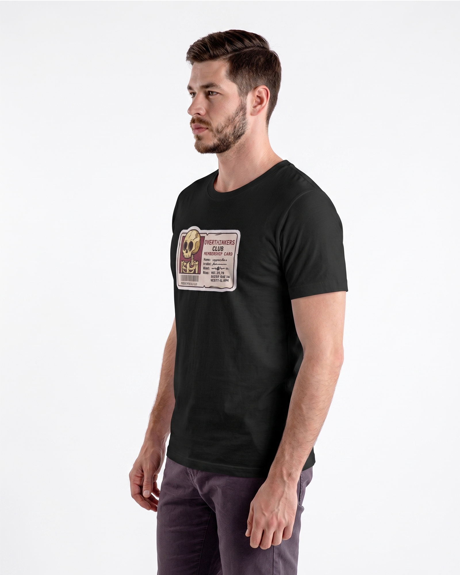 Overthinkers Club Regular Fit T-Shirt for Men/Women