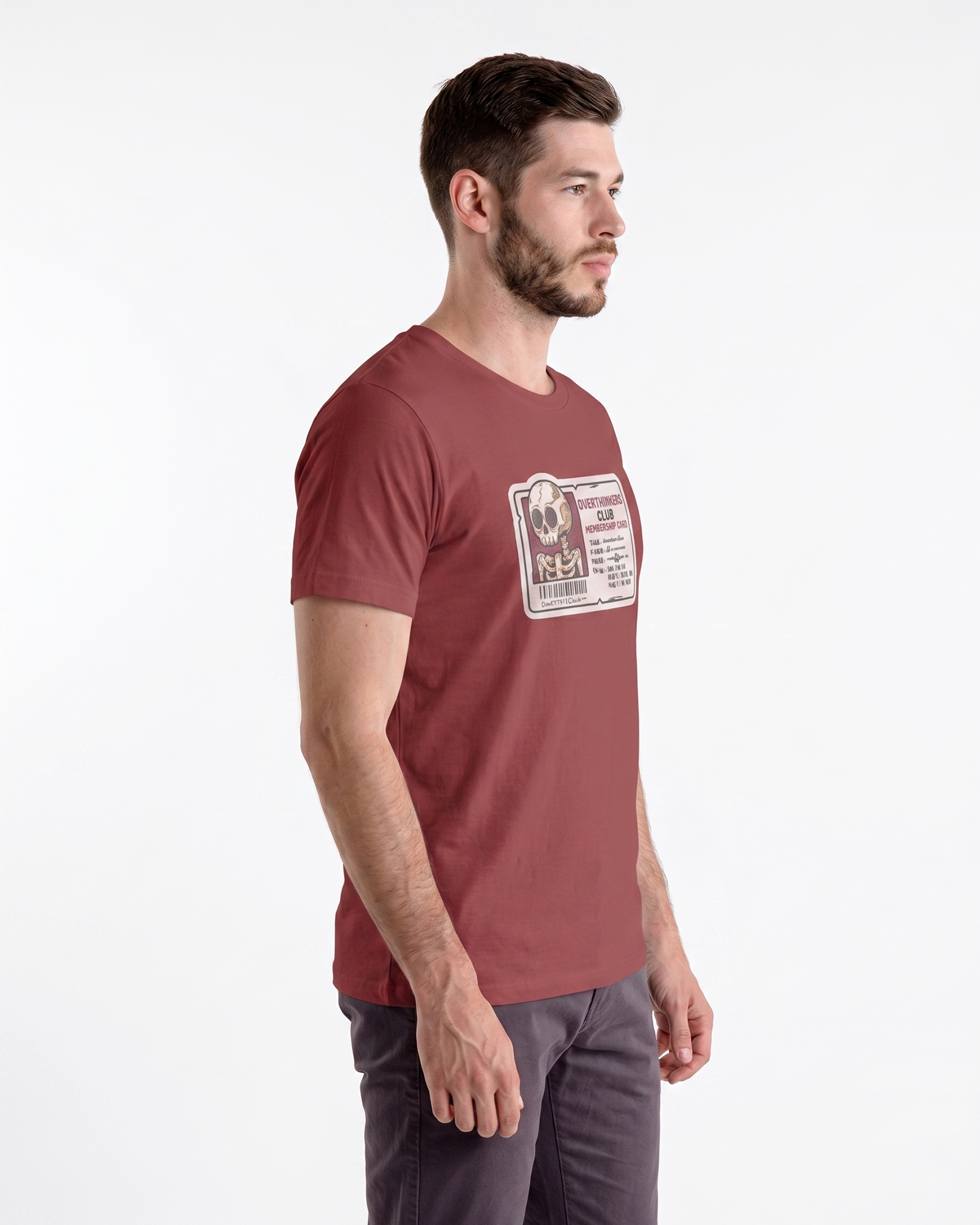 Overthinkers Club Regular Fit T-Shirt for Men/Women