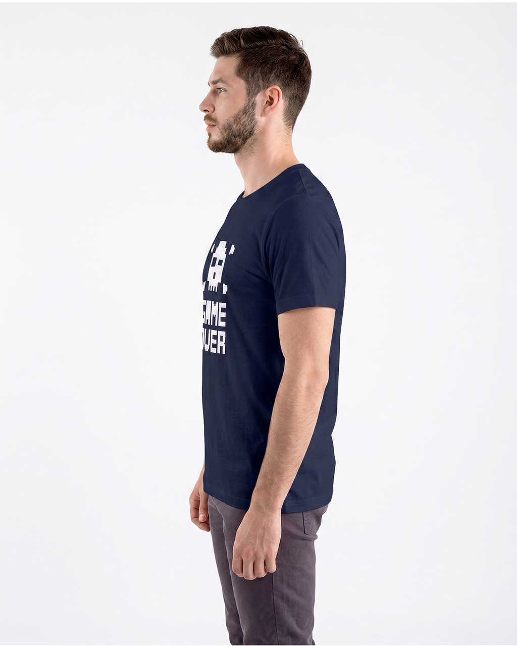'Game Over' Regular Fit T-Shirt for Men/Women