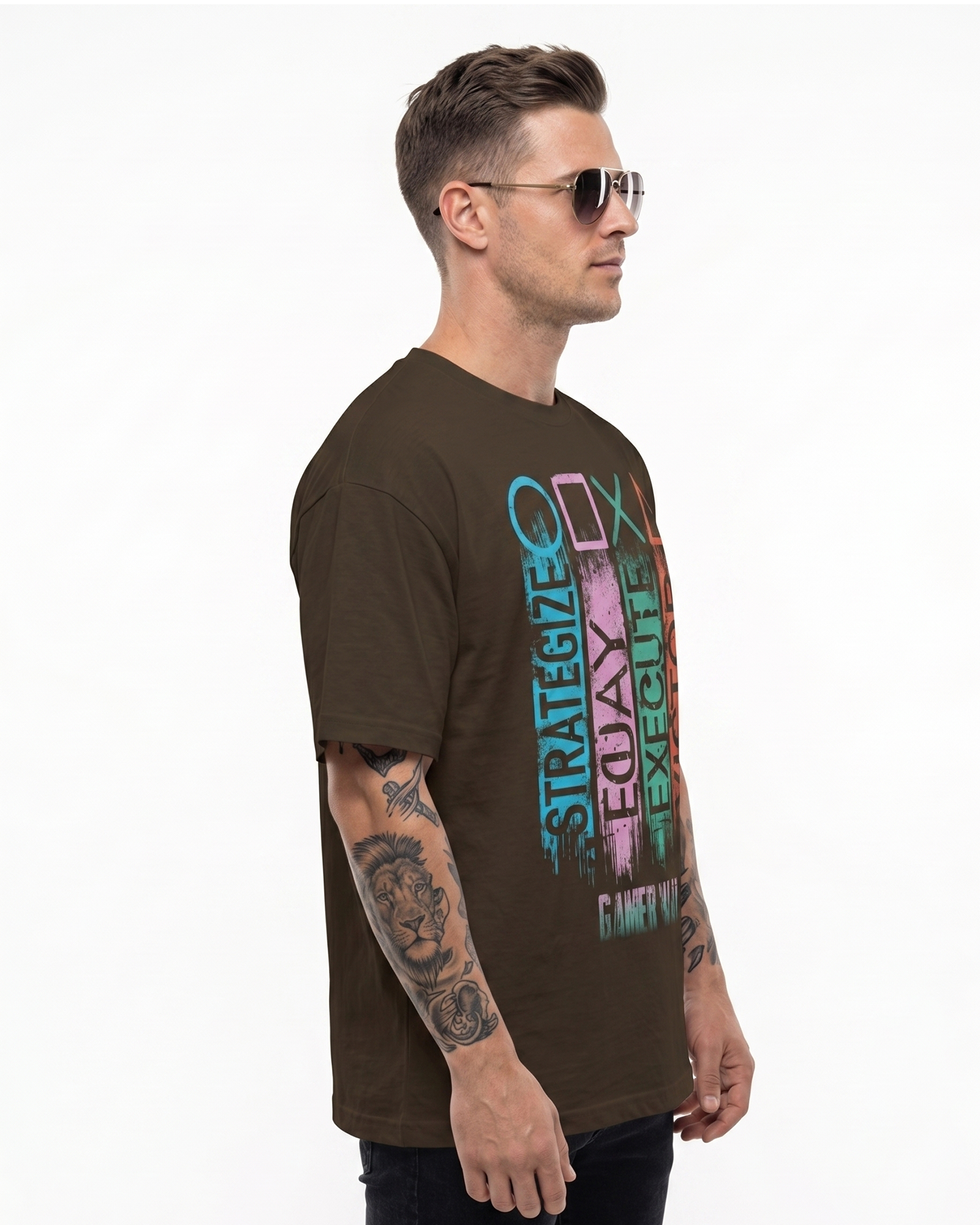 'Gamer Way' Oversized T-Shirt for Men/Women