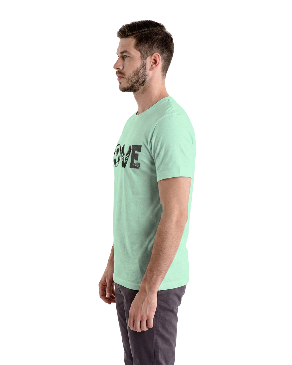 'LOVE' Regular Fit T-Shirt for Men/Women