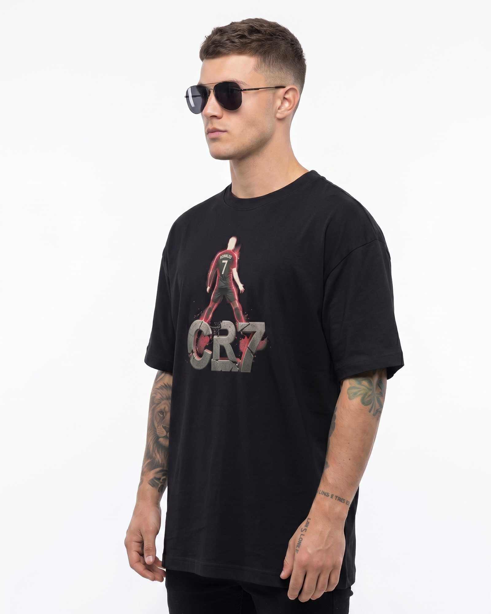 'CR7' Oversized T-Shirt for Men/Women