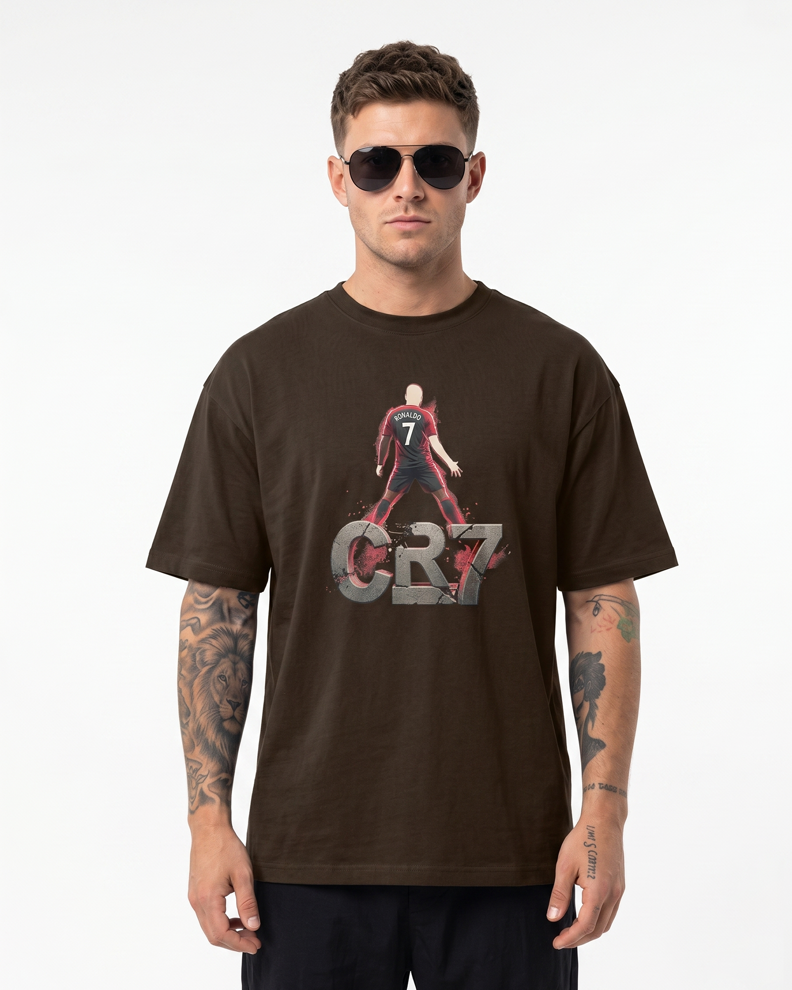 'CR7' Oversized T-Shirt for Men/Women