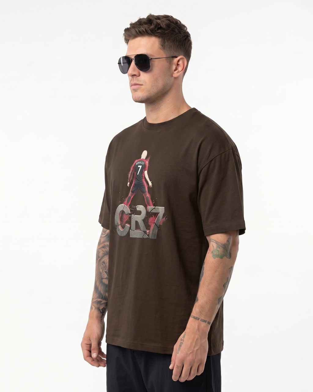 'CR7' Oversized T-Shirt for Men/Women