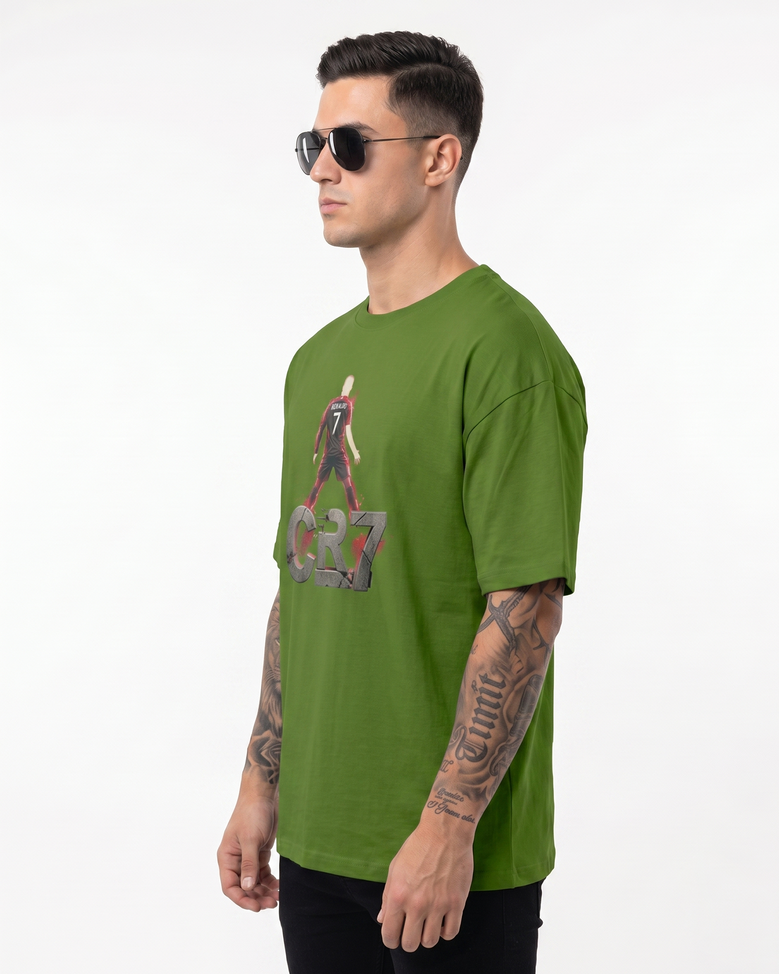'CR7' Oversized T-Shirt for Men/Women
