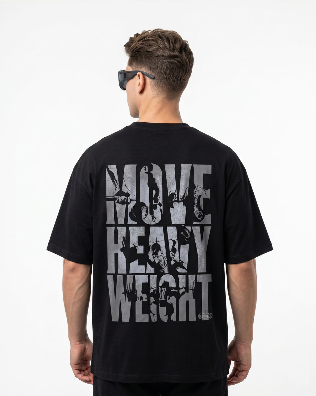 'Move Heavy Weight' Oversized T-Shirt for Men/Women