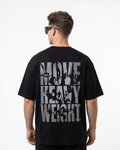 'Move Heavy Weight' Oversized T-Shirt for Men/Women