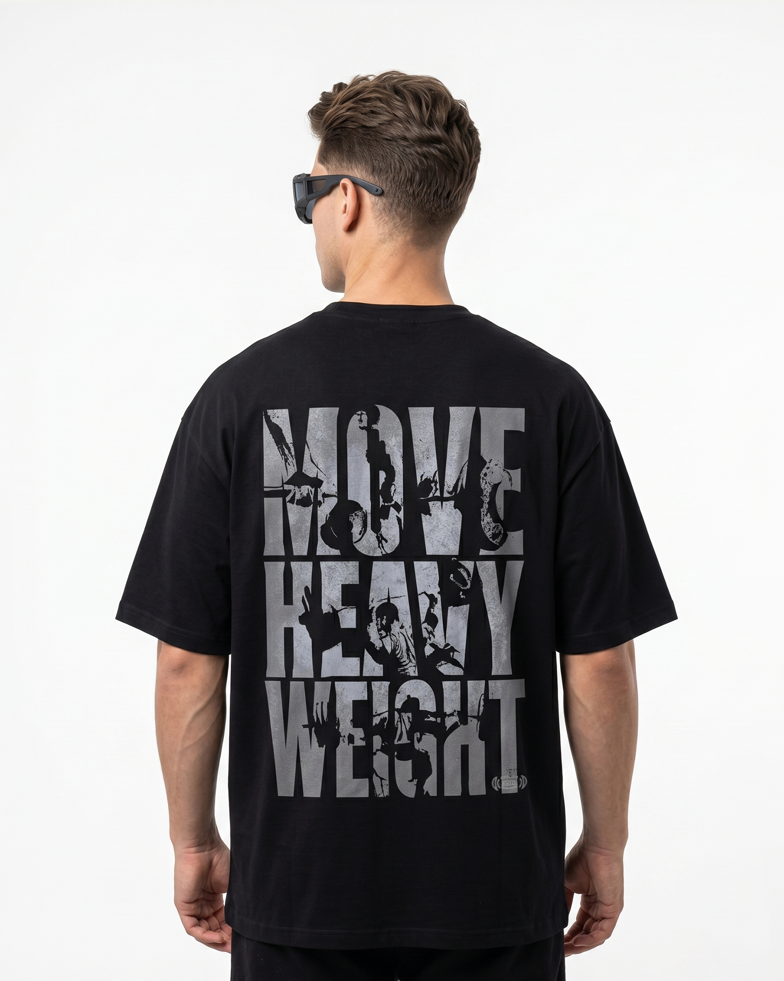 'Move Heavy Weight' Oversized T-Shirt for Men/Women