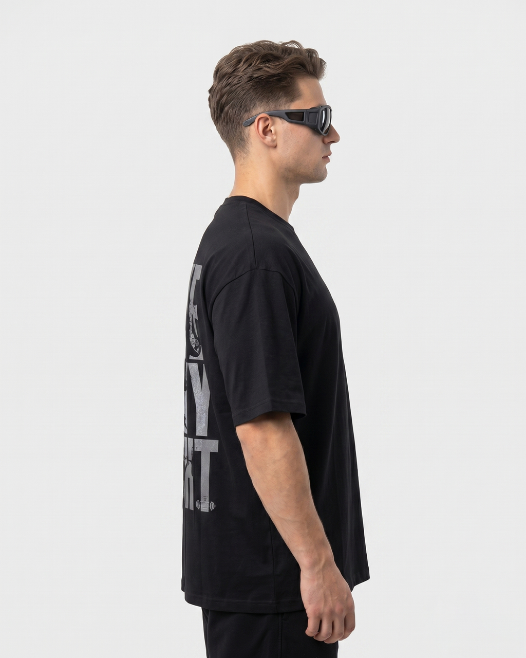 'Move Heavy Weight' Oversized T-Shirt for Men/Women