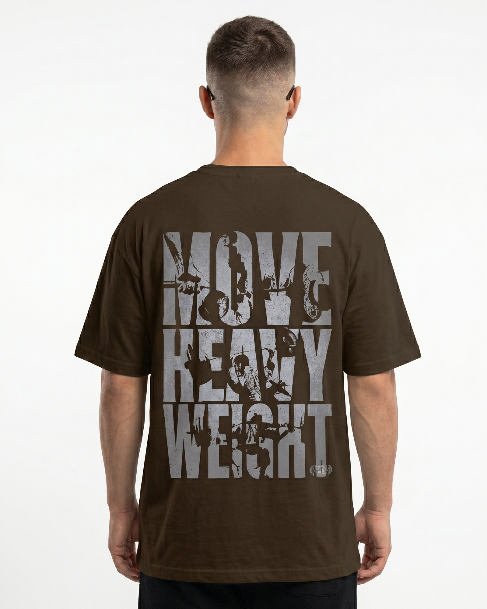 'Move Heavy Weight' Oversized T-Shirt for Men/Women