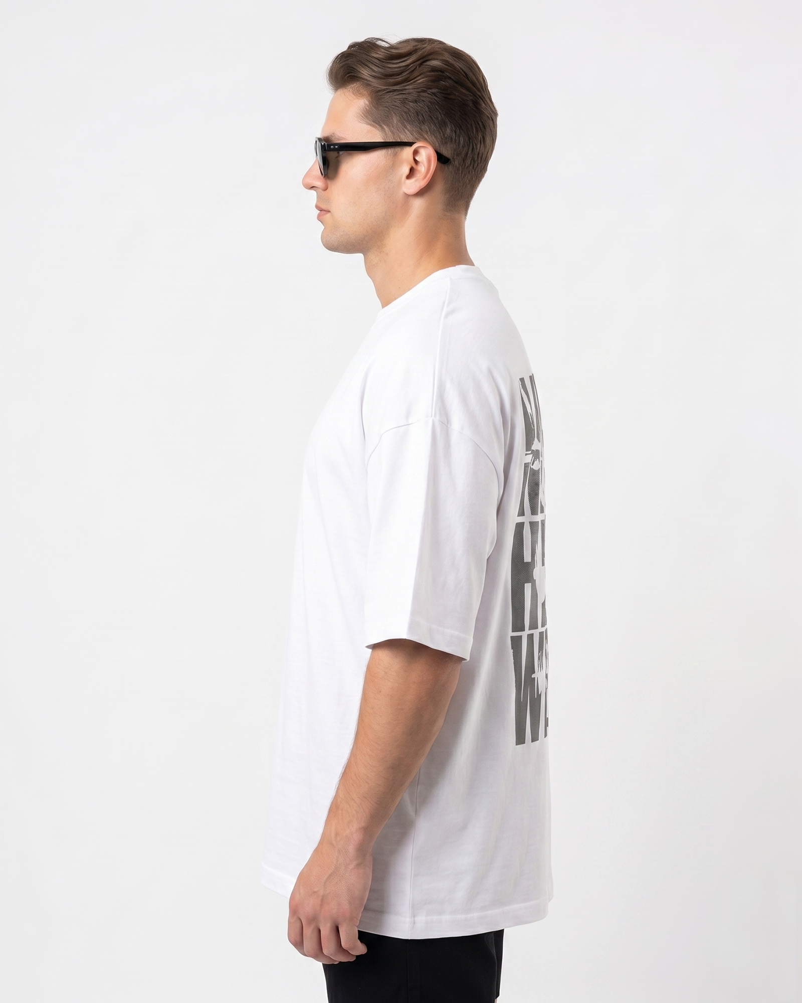 'Move Heavy Weight' Oversized T-Shirt for Men/Women